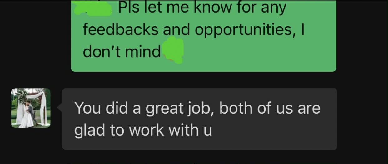 Client Testimonial Screenshot 2